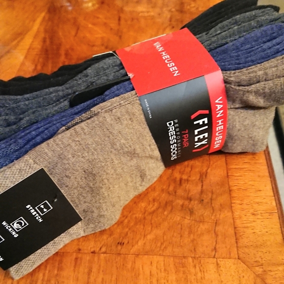 Van Heusen socks, men's flex dress socks - Picture 8 of 14